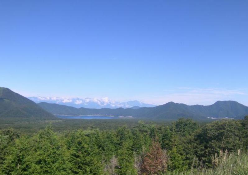 県道富士宮鳴沢線展望台